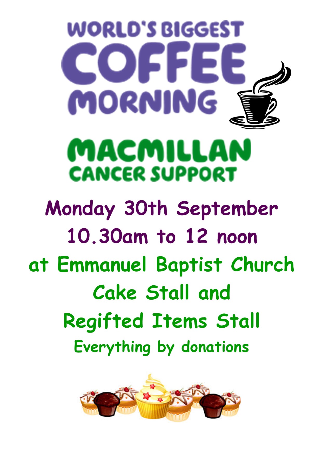 MacMillan coffee AM Poster